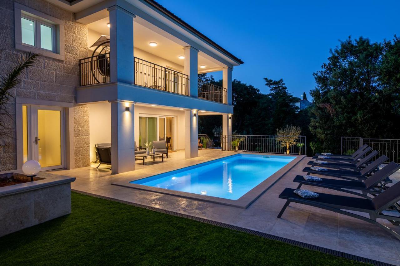 Villa Pafran With Heated Pool Krk Крк Экстерьер фото