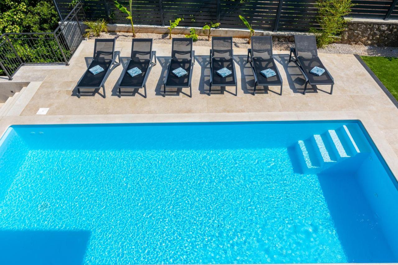Villa Pafran With Heated Pool Krk Крк Экстерьер фото